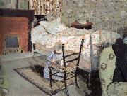 Edouard Vuillard The children to play oil on canvas